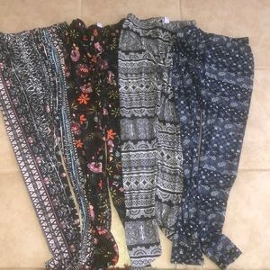 girls soft leggings bundle